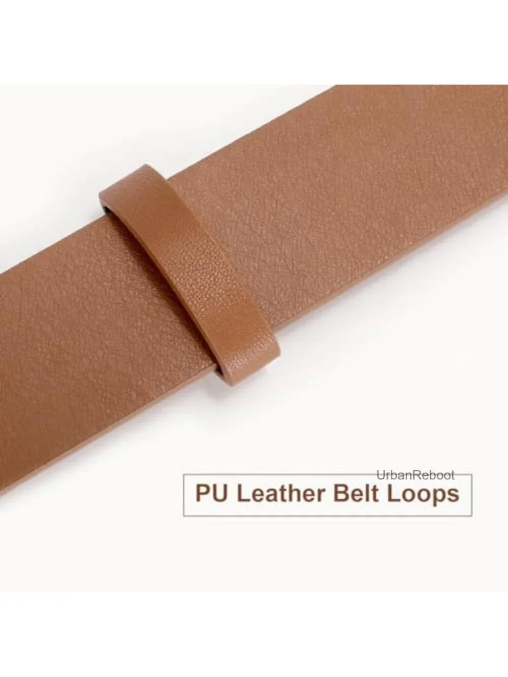 Leather Belt Loop Keeper Retainer Band for 1.3